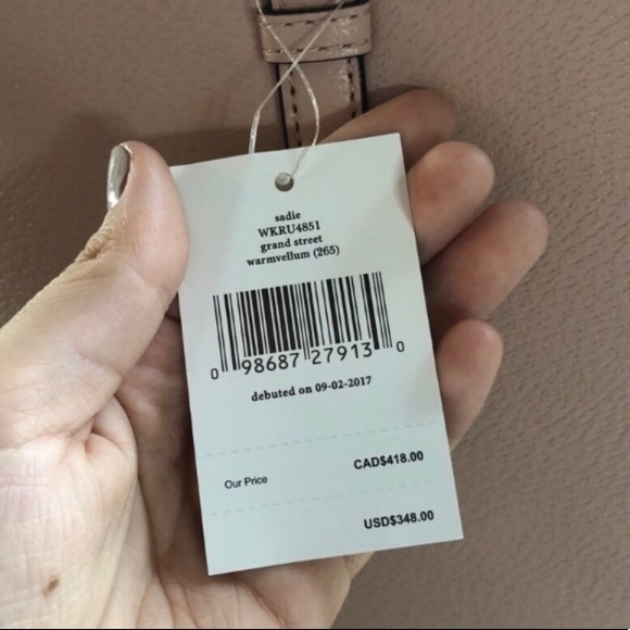 Kate Spade Pink NWT Sadie Grand Street Tote - Picture 4 of 8